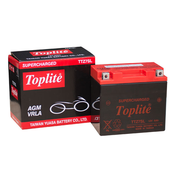 toplite-ttz7sl-2-66 Bình ắc quy yuasa toplite cho xe honda airblade